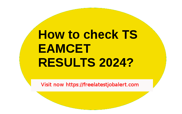 See TS EAMCET result updates 2024 online with toppers name