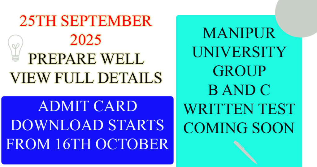 MU group B and C recruitment details and exam date