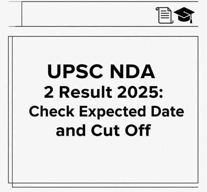 upsc nda results expected date