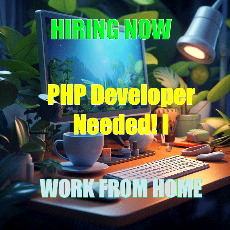 Hiring PHP Developer! We're seeking an experienced PHP developer to join our team of experts.