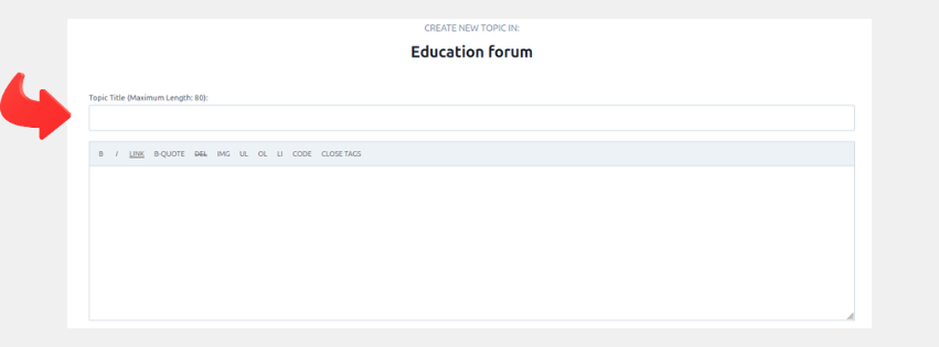 free forum posting site