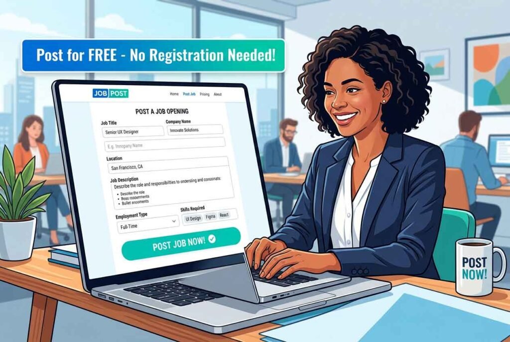 Free job posting website for employers in USA UK India and World