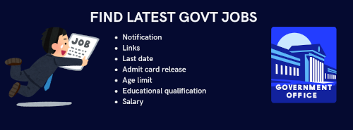 Find latest govt job news alert India and world