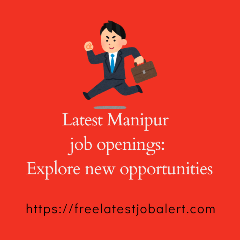 Manipur Recruitment News 2026: Job Vacancies for 10th, 12th and Graduates