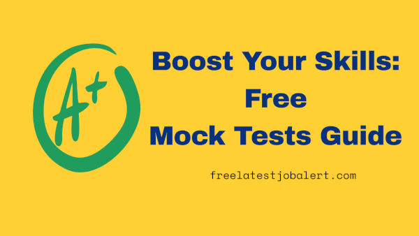 free mock test guide 2026