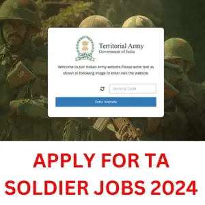 Territorial army soldier recruitment 2024