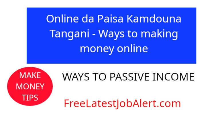 Online da paisa kamdouna tangani ways